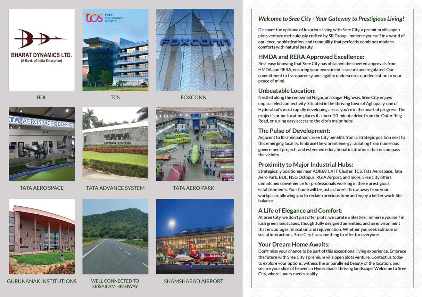 Sree City — plan
