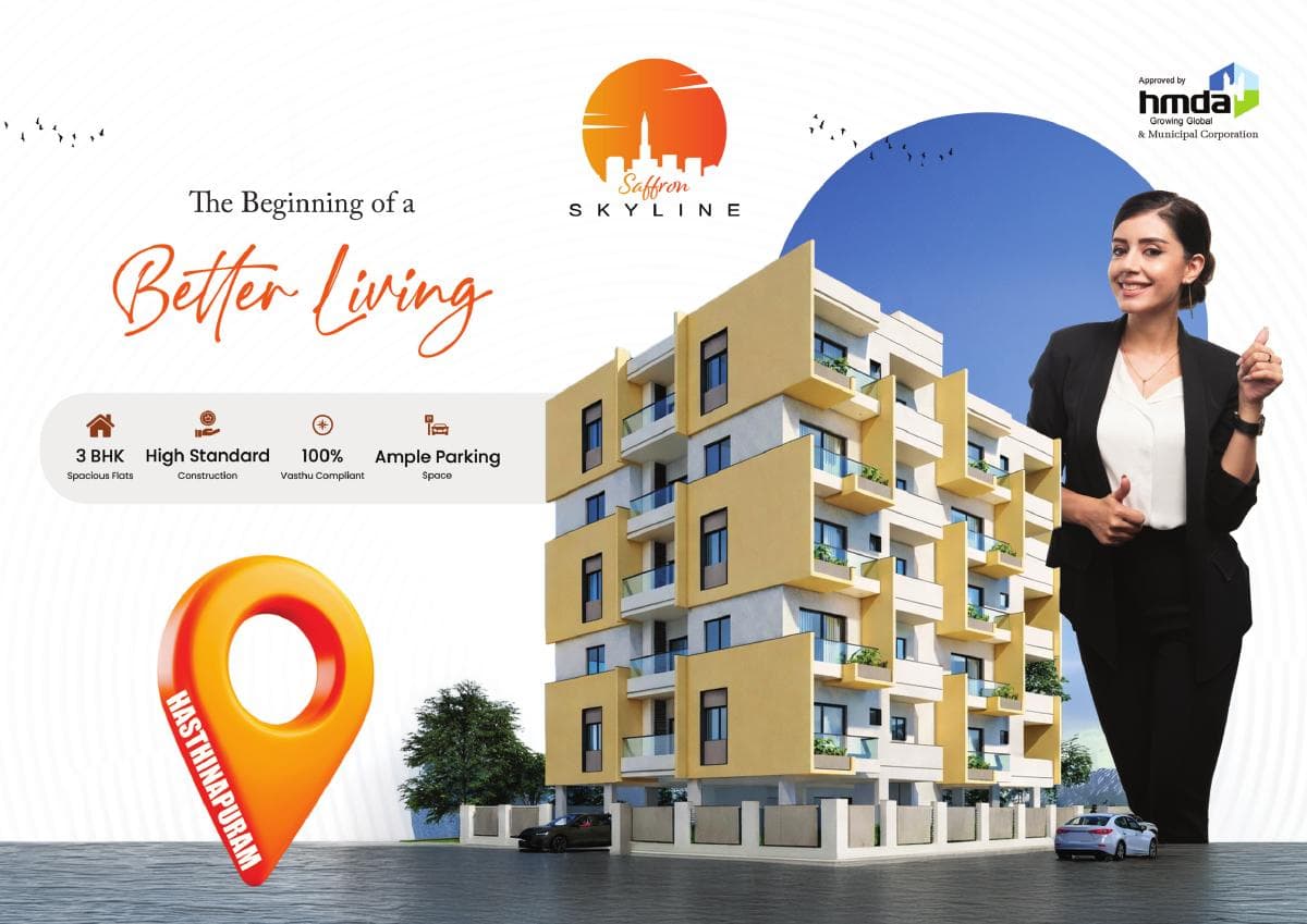 Saffron Skyline — Hasthinapuram